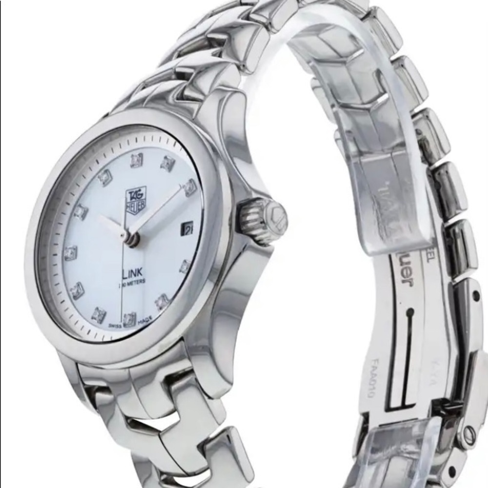 Tag Heuer Link w/ Diamonds